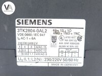 Siemens Schützsicherheitskombination Safety Relay 3TK28040AL2 / 3TK2804-0AL2