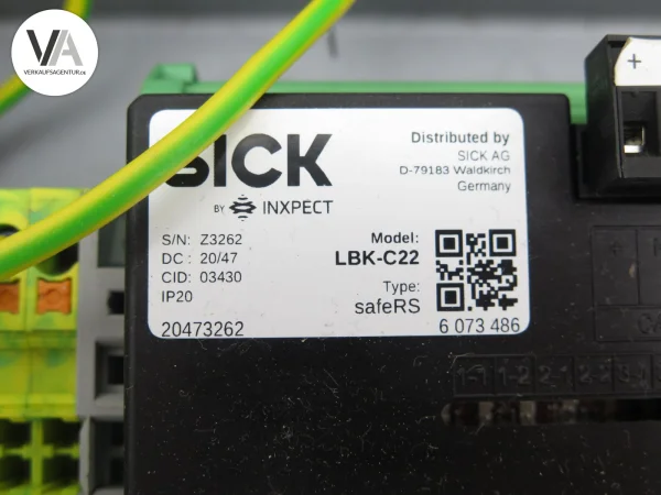 Sick Radarsensor Controller Safety Radar Sensor safeRS...
