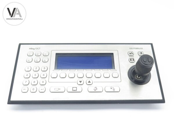 Geutebrück Kamerasteuerung Bedienpult Panel MBeg/GCT-3X-LAN