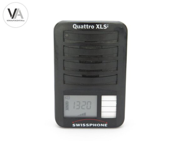 Swissphone Quattro Mi Funkmeldeempfänger Freq 86.755 20.0kHz 4M-OB RE629 Voice