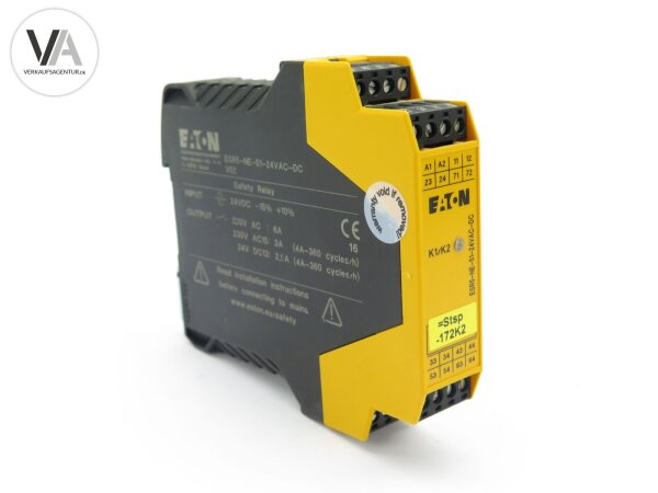 Eaton Sicherheitsrelais Safety Relay V02 ESR5-NE-51-24VAC-DC