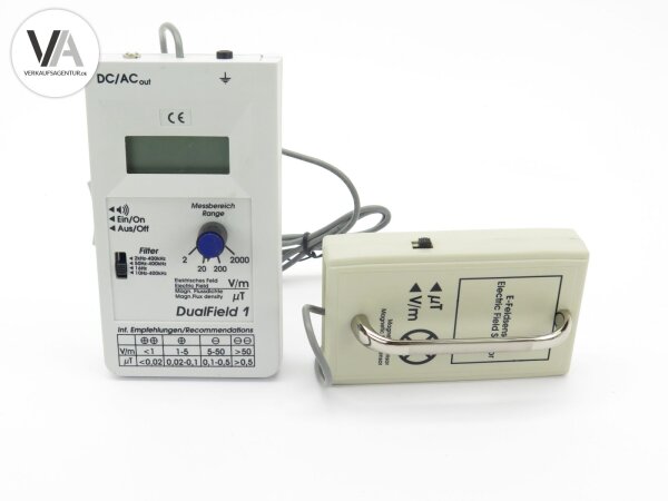 Rom Elektronik Dual Field 1 Messgerät Elektrische Felder Flussdichte 2kHz-400kHz