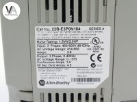 Allen Bradley Series A PowerFlex 40 Antrieb 1.5kW 22BE3P0N104 / 22B-E3P0N104