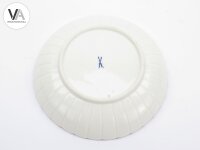 Meissen Meißen Porzellan Blumendekor Fächerschale 4. Wahl  Ø 21 cm