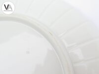 Meissen Meißen Porzellan Blumendekor Fächerschale 4. Wahl  Ø 21 cm