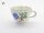 Meissen Porzellan Kaffeeservice Kaffeegedeck bunte Blume 2 Blau 2. Wahl