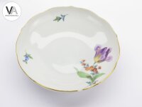 Meissen Porzellan Kaffeeservice Kaffeegedeck bunte Blume 2 Lila Gelb 2./4. Wahl
