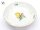 Meissen Porzellan Durchbruchschale bunte Blume 2 Gelb Violette Ø 21.5cm 2.Wahl