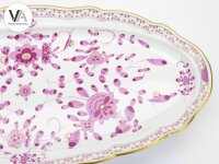 Meissen Porzellan Servierplatte Große Platte Indisch Purpur Ø 60cm 1.Wahl