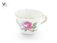 Meissen Porzellan Moccatasse Mokkatasse Rose Ø...
