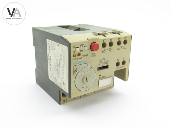 Siemens Elektronisches Überlastungsrelais Relay 3UB1105-1HM7
