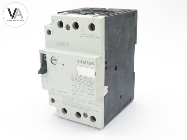 Siemens Motorschutzschalter Überlastungsrelais Relay 3VU1600-1MG00