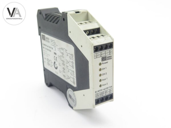 ASO Safety ELMON relay 39-726 Sicherheitsschaltgerät