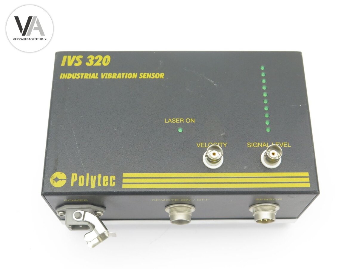 Polytec Sensor Polytec IVS320 Industrial Vibration Sensor 15VA 100...240V IVS 320, 429 ...