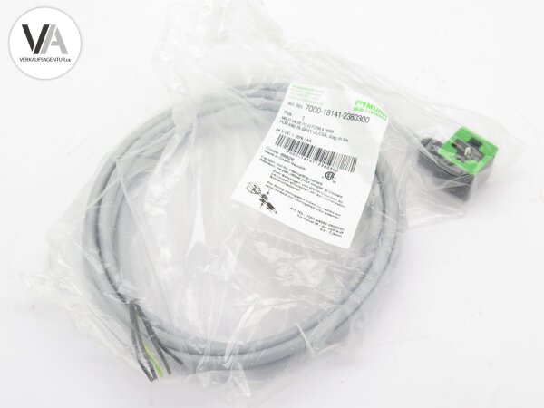 Murr Elektronik MSUD Ventilstecker A-18mm freies Leitungsende 7000-18141-2380300