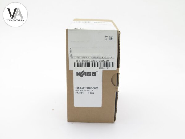 Wago Kabelumbau-Stromwandler 855-5001/0400-0000 / 855-5001/400-000