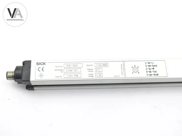 Sick Lichtgitter Lichtschranke Sensor 1190 mm Sender...