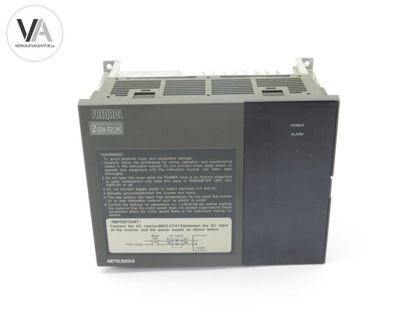 Mitsubishi Inverter 2,2kW 10A 220-240V FRZ024S22K / FR-Z024-S2.2K