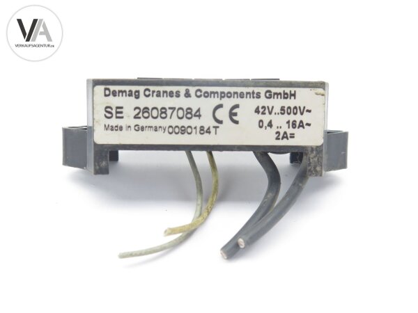 Demag Bremsgleichrichter rectifier brake module 0.4-16A 42-500V GP 26087084