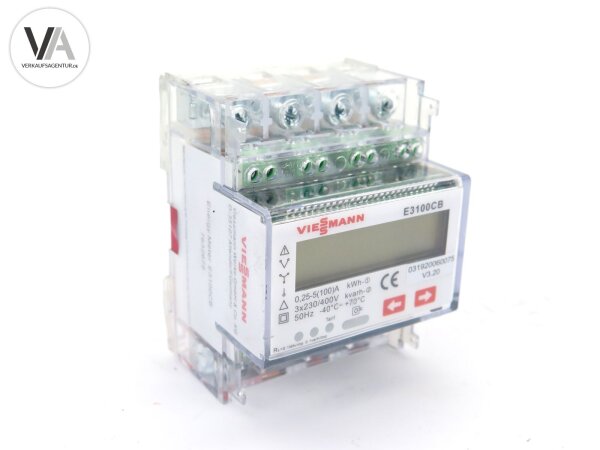 Viessmann Energiezähler 3x230/400V 50Hz V3.20 7632678 / E3100CB