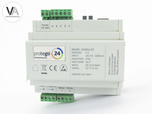 Andino Systems Clear System Microcontroller Raspberry Pi Version 2.5 Andino X1