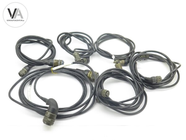 6x Bundeswehr Kabel Konvolut BW 2x2m/2x3,5m/1x4m 3/6/16/21 Polig 5803556-642570