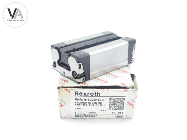 Rexroth Kugel-Führungswagen Runner Block Ball Rail 85526 / R162281420