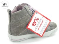 SuperFit Mädchen Kinderschuhe Stone Kombi Effektleder Moppy grau rosa Gr. 20