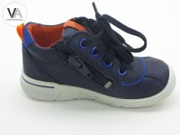 Ecco First Jungen Kinderschuhe Echtleder Night Sky Navy Blau Gr. 22