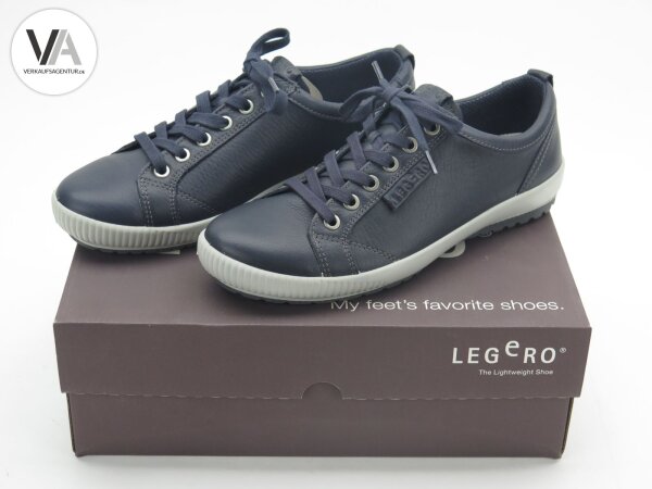 Legero Tanaro 4.0 Damenschuhe Sneaker Echtleder Navy Dunkelblau Gr.5