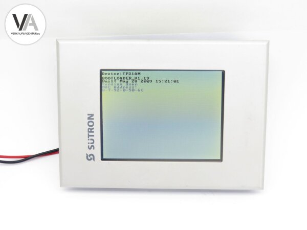 Sütron Suetron Touch Operator Panel Interface Display TP21AM/701030