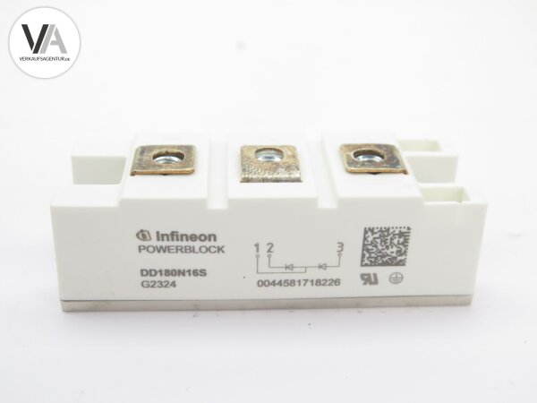 Infineon Powerblock Halbleitermodul Module G2324 / DD180N16S