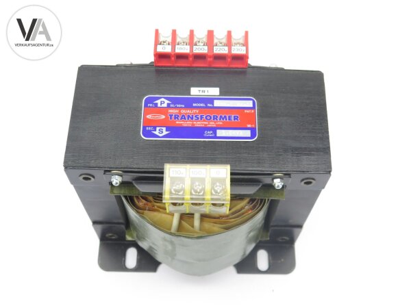 Swallow Electric dreiphasiger Trockentransformator 1.5 kVA 208/400V SCTX-1,5K-11