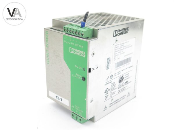 Phoenix Contact Netzteil Quint-PS-100-240AC/24DC/10, 24VDC/10A / 2938604 Rev 16