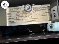 Indramat AC Antriebsregler Mainspindle Drive Rac3 RAC 3.1-100-460-A0I-W1-220