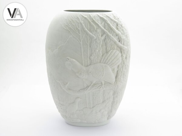 Royal Porzellan Bavaria KPM Handarbeit Bisquitporzellan weiß 32cm hoch