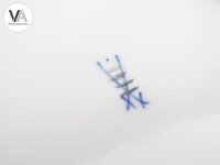 Meissen Porzellan Obstschale Früchteschale Schüssel Zwiebelmuster 26 x 26 x 11cm