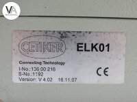 OETIKER ELK 01 pneumatisches Elektrowerkzeug ELK01 / 13600216 / V 4.02
