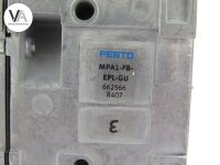 Festo Ventil Endplatte End Plate MPA1-FB-EPL-GU / 662566