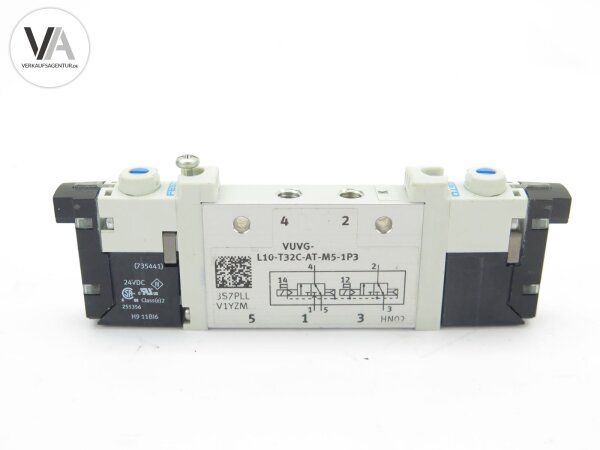 Festo Magnetventil Solenoid Valve VUVG-L10-T32C-AT-M5-1P3 / 735441