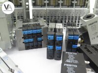 Posten 72x Festo Magnetventile Ventilinseln Adapter Zubehör Konvolut
