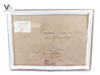 Rudolf Andree Gemälde Meer Küste Sonnenuntergang signiert gerahmt 38x28cm