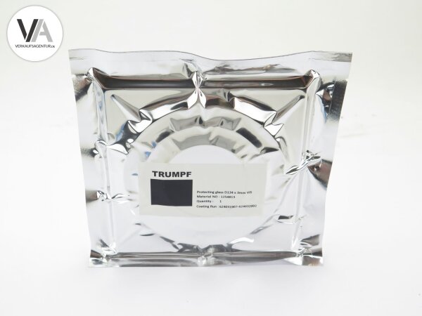Trumpf Schutzglas Laser Protecting Glass D134 x 3mm VIS 1254813