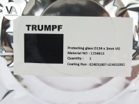 Trumpf Schutzglas Laser Protecting Glass D134 x 3mm VIS...