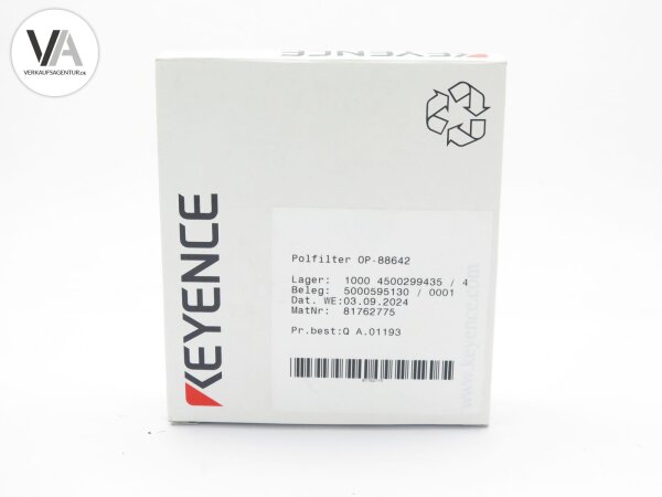 Keyence Polfilter Polarisationsfilter 81762775 / OP-88642