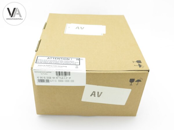 Fujitsu 300GB SAS interne Festplatte 3,5 Zoll TX2540 RX30 / S26361-F4005-L530