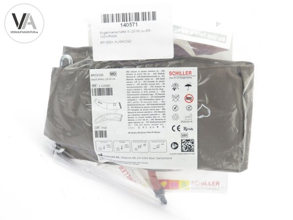 Schiller Blutdruckmanschette BR-102 Plus BP-200 Plus Gr. S (18-26cm) 2.120080