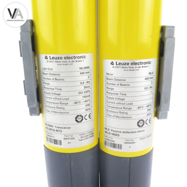 Leuze MLD500 Sicherheitslichtschranken MLD-M003 + MLD510-RT3