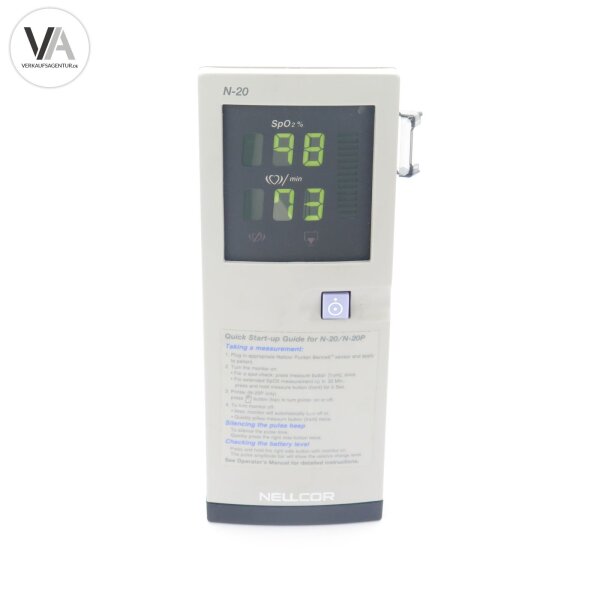 Nellcor N-20 Pulsoximeter Pulse Oximeter SpO2