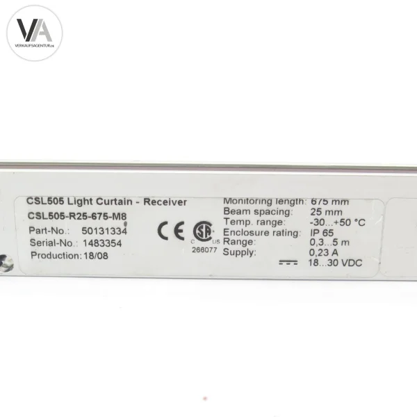 Leuze Sicherheitslichtschranke Curtain Receiver...